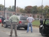 RPPD Captain McCaffrey reviewing traffic stop